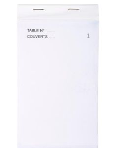 Bloc MAITRE D'HOTEL Autocopiant Tripli - 150 x 79 mm COGIR 1972