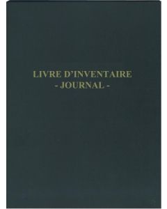 Livre d'Inventaire et Livre Journal Registre ELVE D59