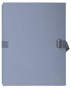 Chemise avec rabat à sangle - Gris EXACOMPTA