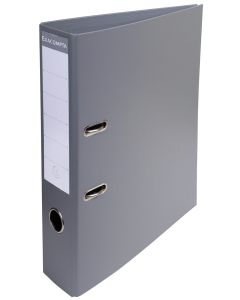 Classeur à levier en PVC - Dos de 70 mm - Gris Souris : EXACOMPTA Image