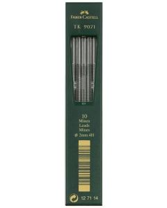 Lot de 10 mines de rechange TK 9071 - 4H : FABER CASTELL Image