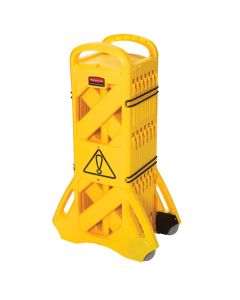 Barrière mobile pliable : RUBBERMAID Visuel