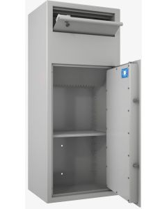 Photo HARTMANN SR802 Coffre-fort dépôt de fonds à trappe - Serrure électronique - 145 L