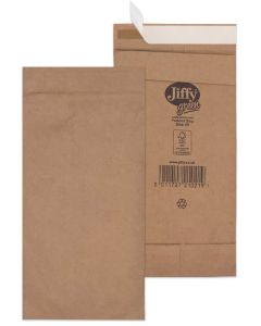 Lot de 200 Pochettes d'expédition matelassées JIFFY - 135 x 229 mm : MAIL MEDIA Visuel