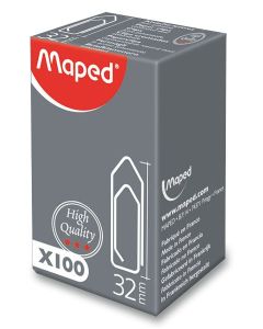 Photo Trombones 32 mm Acier galvanisé MAPED 032060