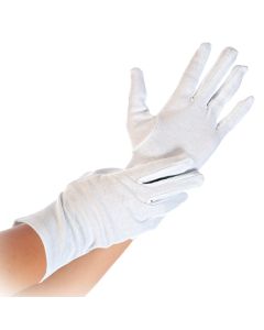 Gants en coton - Blanc Taille S : HYGOSTAR Photo
