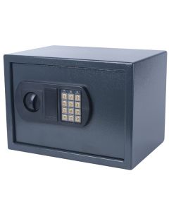 Mini Coffre-fort Serrure à code - 15,7 L - Gris foncé PAVO