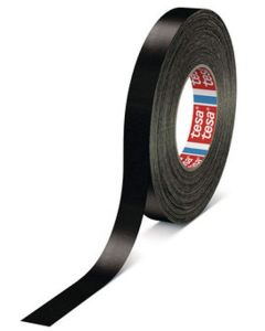 Photo TESA : Ruban adhésif noir en vinyle - 19 mm x 25 m (Rouleau)