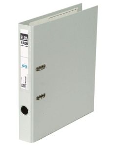 Photo Classeur à levier en PVC - Dos 50 mm - Gris : ELBA Rado Plast