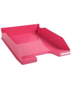 Photo Corbeille à courrier Combo Midi - Rose framboise glossy EXACOMPTA Image