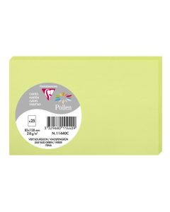 Photo Carte en papier - 82 x 128 mm - Vert Bourgeon : POLLEN Lot de 25 