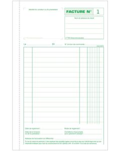 Photo FACTURES Carnet autocopiant Tripli - 210 x 135 mm EXACOMPTA