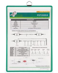 Pochette à suspendre pour document A4 - Vert TARIFOLD 154505 modèle