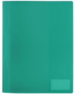 Photo Chemise à lamelles A4 en PP translucide - Vert Foncé HERMA