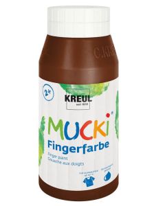 Photo Peinture aux doigts MUCKI - 750 ml - Marron C. KREUL 23211