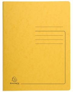 Photo Chemise imprimée à lamelles - Pour document A4 - Jaune EXACOMPTA Image