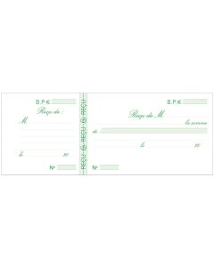 Photo REÇUS - Carnet à souche - 105 x 270 mm EXACOMPTA