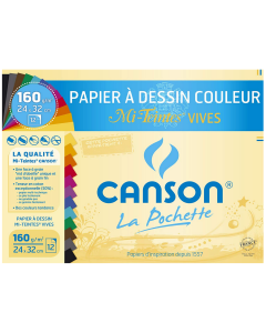 Photo CANSON : Étui de  feuilles Mi-teintes assorties - Couleurs neutres 200002776