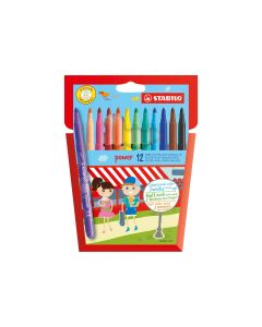 Photo Etui de 12 Feutres - Power - Assortiment STABILO 