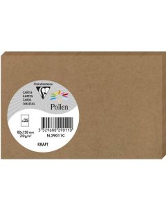 Photo POLLEN Carte en papier Kraft - 82 x 128 mm exemple