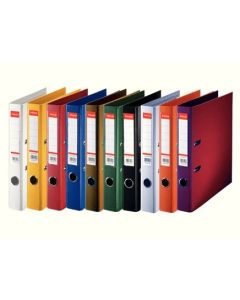 Photo Classeur à levier - Dos 50 mm - Assortiment de couleurs : ESSELTE 320690