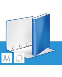 Photo Classeur à 4 anneaux de 25 mm - Dos 40 mm - Bleu LEITZ WOW