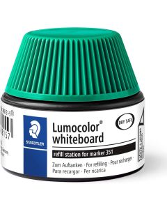 Photo STAEDTLER : Recharge marqueur Lumocolor 351/351B - Vert feutre