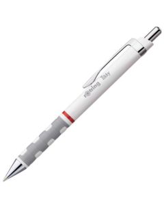 Photo Stylo à bille rétractable blanc - Tikky : ROTRING 