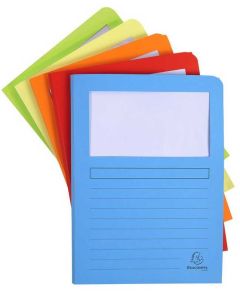 Photo Chemise à fenêtre avec soufflet - Assortiment EXACOMPTA Super 50550E