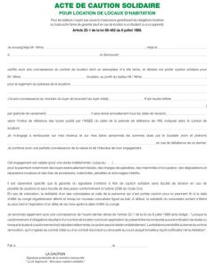 Photo Engagement de caution immobilière EXACOMPTA