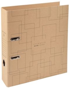 Photo Classeur à levier pour A4 - Dos de 70 mm - Motifs géométriques EXACOMPTA Eterneco