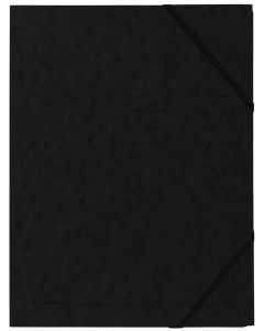 Photo Chemise imprimée à élastiques - Sans rabat - Noir EXACOMPTA Image