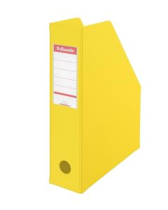 Photo Porte-revues - Dos de 70 mm - Jaune : ESSELTE Vivida