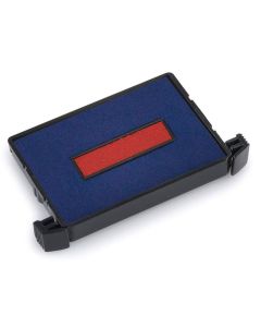 Photo Cassette de rechange pour Tampon - Bleu / Rouge : TRODAT