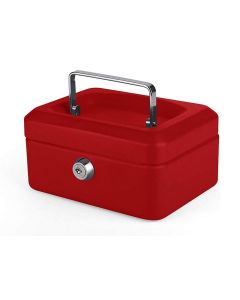 Photo Caisse à monnaie - Rouge - 150 x 115 x 80 mm PAVO 8011861