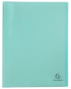 Photo Protège-Documents de 80 Vues - Vert EXACOMPTA Chromaline Pastel