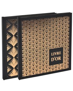 Photo Livre d'or - 210 x 190 mm - Assortiment EXACOMPTA Palmyre Noir Image