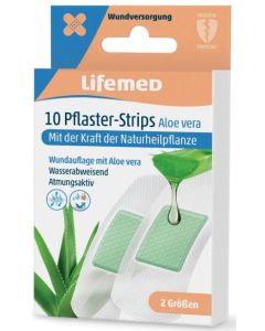 Photo Pansements imperméables - 2 tailles LIFEMED Aloe vera