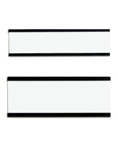 Photo Porte-étiquette magnétique C-profil - 75 x 50 mm - Marron : FRANKEN