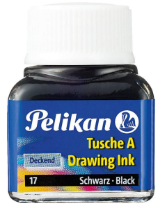 Photo PELIKAN :  Encre de chine A - Noir  N° 523