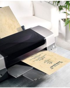 Photo SIGEL DP181 : Lot de 25 feuilles marbrées - Format A4 - Beige