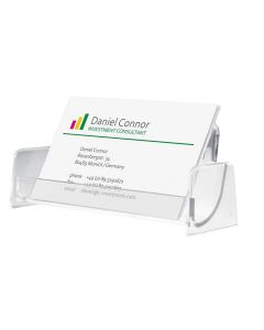 Photo SIGEL VA120 : Porte-cartes en plastique 1 compartiment