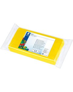 Photo STAEDTLER : Pâte à modeler Plastiline Noris Club - pain de 1 Kg - Jaune 8421-1