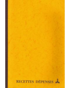 Registre des recettes et  dépenses 3931D LE DAUPHIN