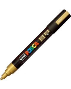 Marqueur peinture Posca PC 5M - Or : UNI-BALL photo