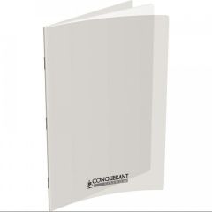 Photo Cahier Séyès / Grands carreaux Violet - Polypro - 96 pages - 240 x 320 mm CONQUERANT :