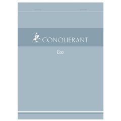 Bloc-Notes A5 feuilles quadrillées 148 x 210 mm CONQUERANT