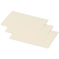 POLLEN : Lot de 25 Cartes en papier - 70 x 95 mm - Ivoire Visuel
