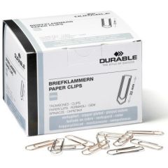 Photo DURABLE 1209-24 Boite de 1000 trombones en métal cuivré