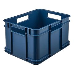 Bac de rangement Euro-Box M - 16 litres - Bleu : KEEEPER Bruno Eco